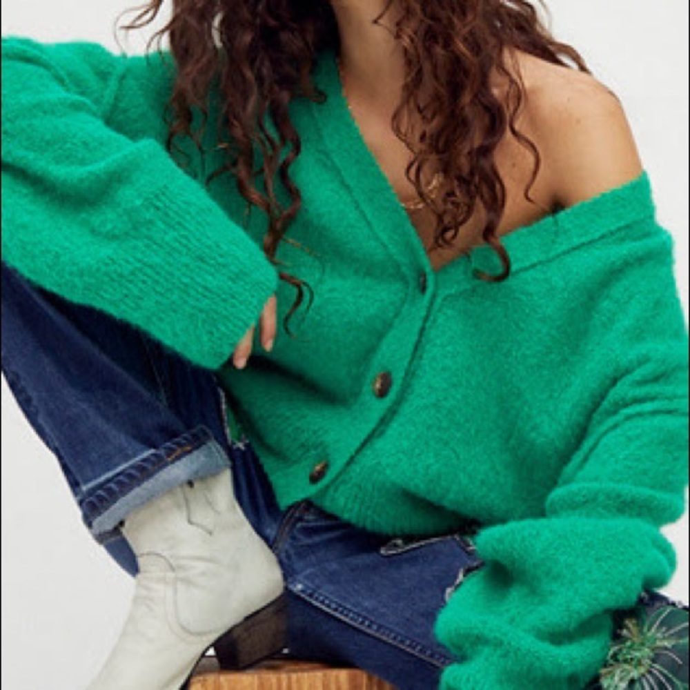 NWOT Free People Eclair Cardi